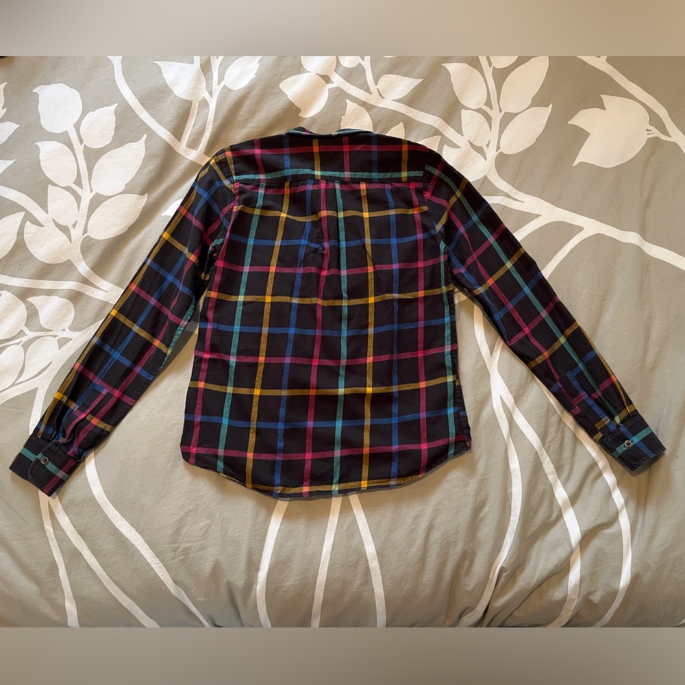 Steven Alan Plaid Top - image 2
